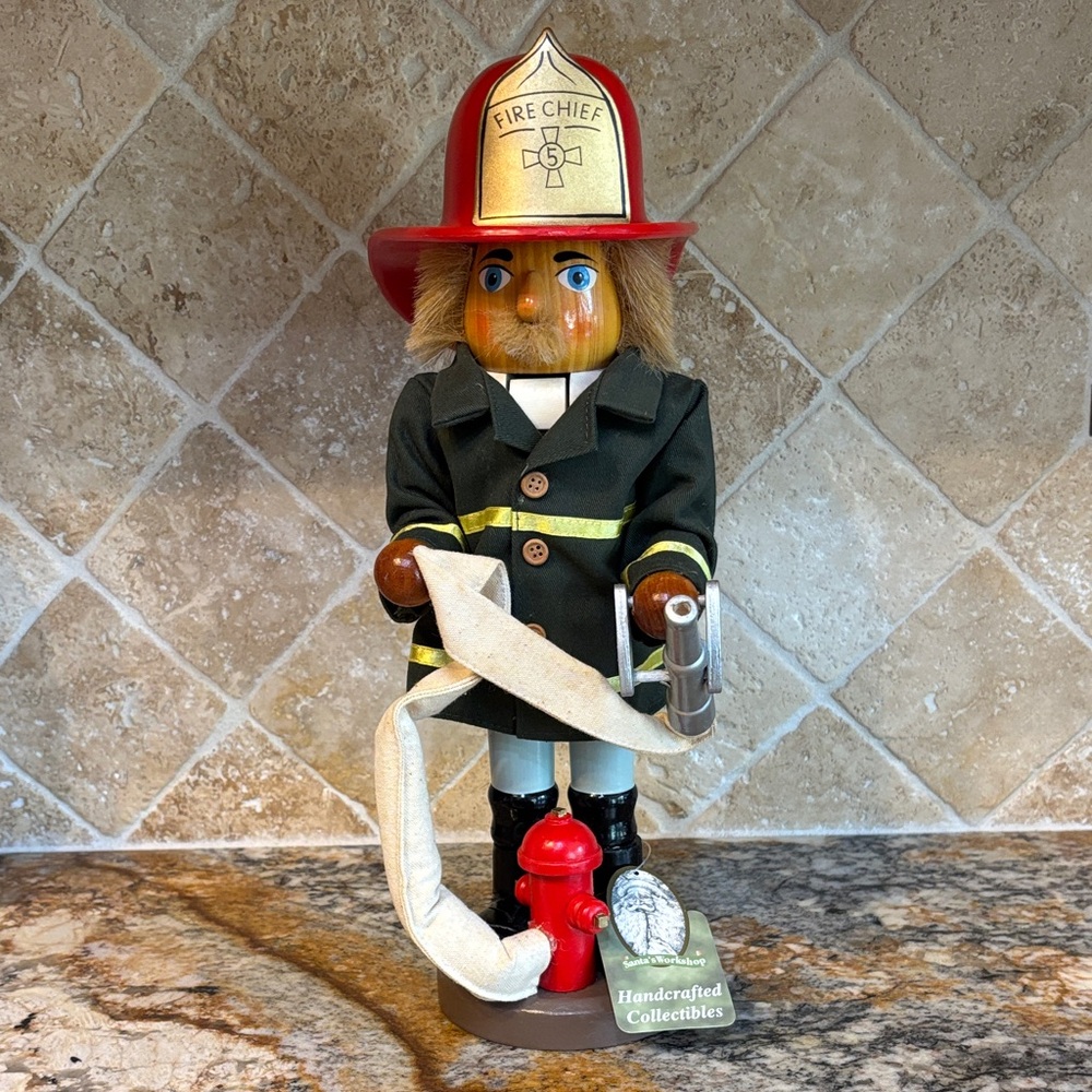 Santa’s Workshop Fire Chief Nutcracker